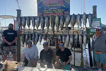 Offshore catch Gulf Stream Wilmington NC charter